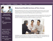 Tablet Screenshot of behavioralhealthservicesofnewjersey.com
